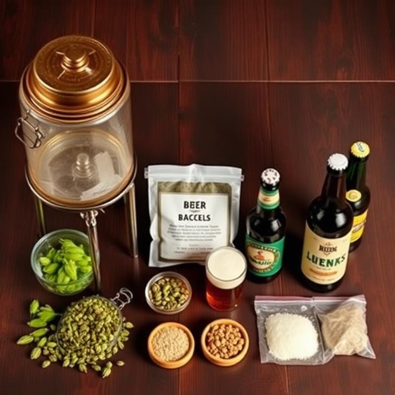 Bira yapım kiti içeriği